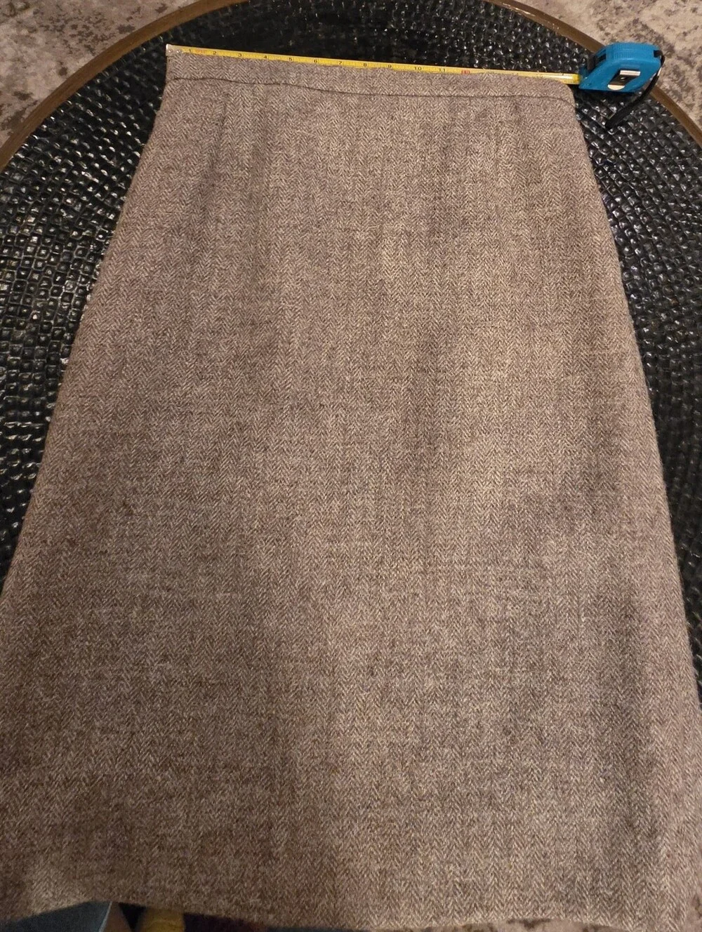 Duckenfield's Herdwick Wool Tweed Skirt Suit -Great Britain, Neutral Brown